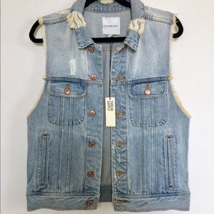 NWT Thread & Supply Denim Vest